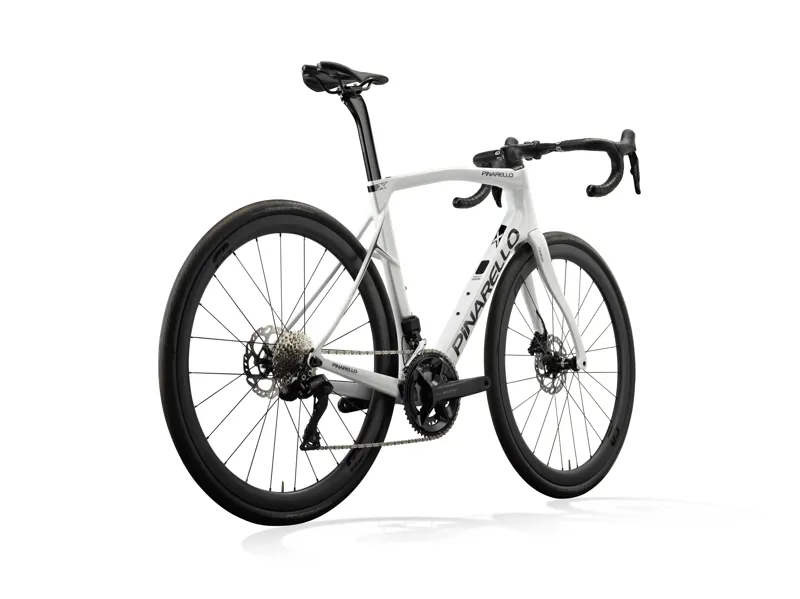 Pinarello X5 with Shimano 105 D12 and Carbon Wheels Xolo White-2